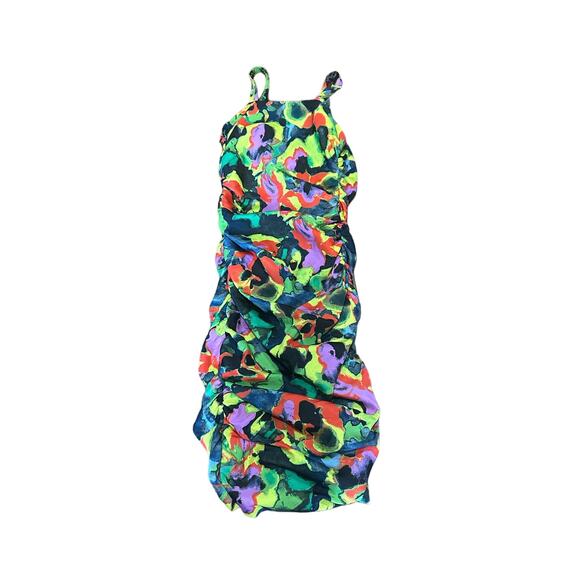 Rachel by Rachel Roy Illusion Print Sleeveless mini bodycon SZ. 0 Floral - Picture 14 of 14
